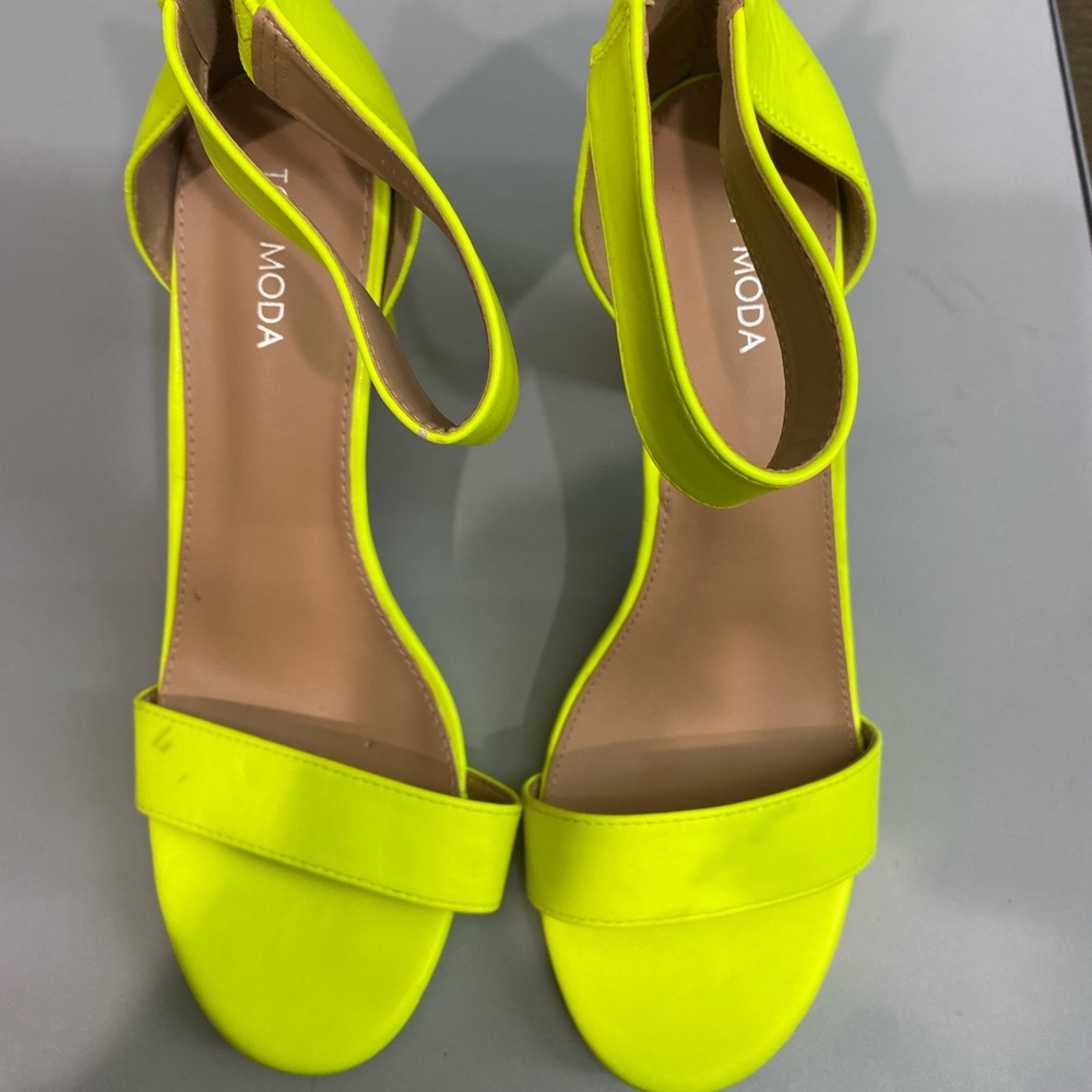 Platform Block High Heels
